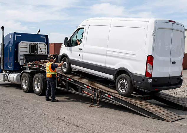 Why Choose Houston Heavy Hauling to Ship Your Van in Houston TX?